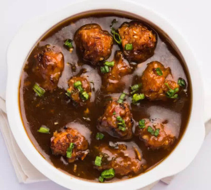 Veg Ball Manchurian Gravy [10 Pieces]