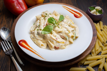 Cajun Veg Alfredo Pasta