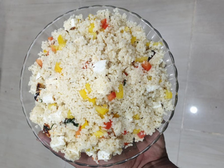 Lemon Roasted Cottage Cheese Couscous Salad