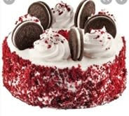 Red Velvet Oreo Cheese Cake