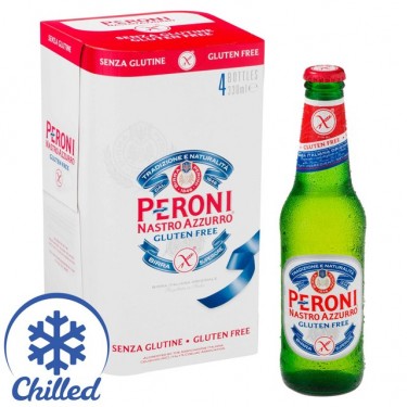 Peroni Sem Glúten Nastro Azzurro (330Ml)