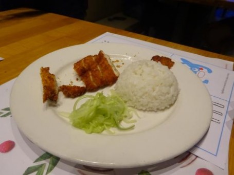 Mini Chicken Katsu Com Caril Katsu