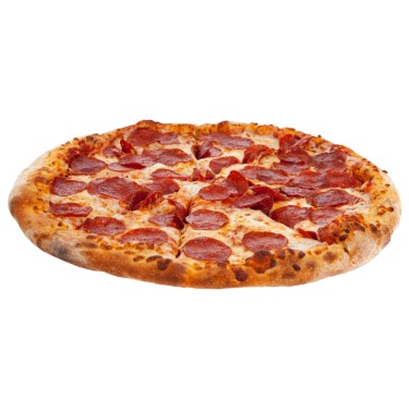 Pizza Salame Schinken Champignons E Peperoni