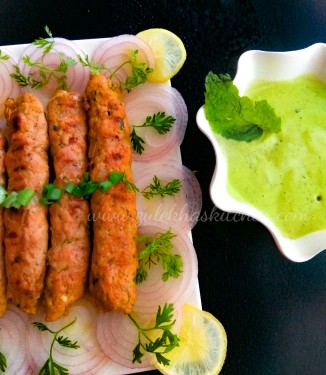 Carne De Carneiro Seekh Kabab