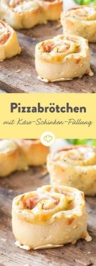 Pizzabrötchen Schinken Und Käse