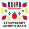 Quirk Strawberry Lemon Basil