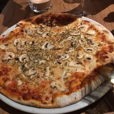 Pizza Frischen Champignon