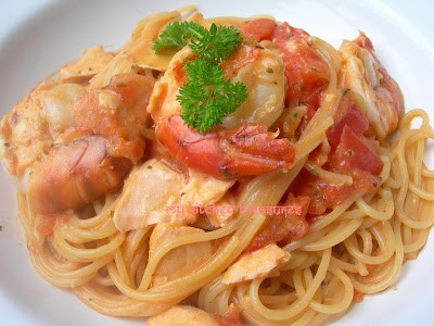 Espaguete Gamberi