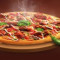 Pizza Salame und Vorderschinken