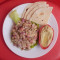 Non-Veg Salad With Classic Hummus