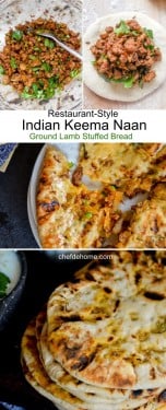 Keema Naan Com Molho