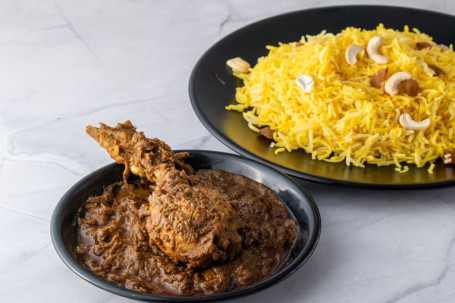 Dry Fruits Pulao Chicken Kasha[ 1 Chicken] Combo