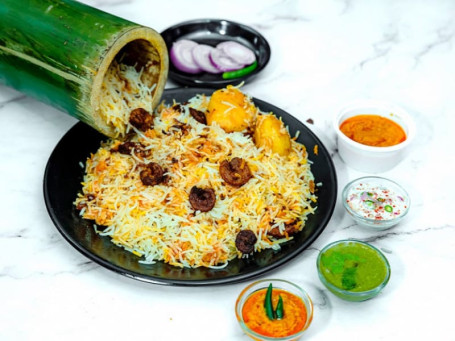 Bamboo Prawn Biryani [Serve 2]