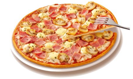 Pizza Champignons Zwiebeln E Peperoni