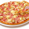 Pizza Champignons Zwiebeln e Peperoni