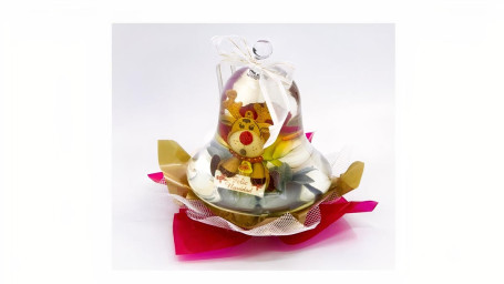 Christmas Character Bell Rose Globe