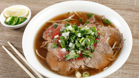 2. Rib-Eye Pho 2. Shēng Niú Ròu Fěn Phở Tái