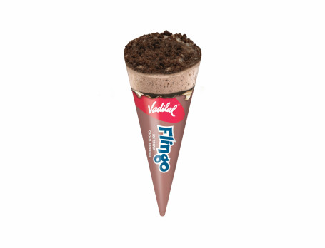 Choco Brownie Flingo Cone (110 Ml, Embalagem Com 5)