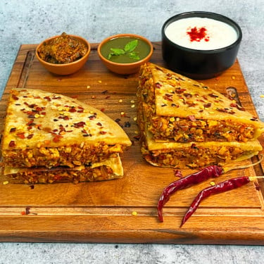 Peri-Peri Chicken Paratha