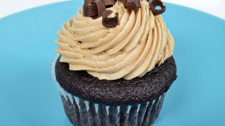 Chocolate Cupcake With Peanut Butter Frosting