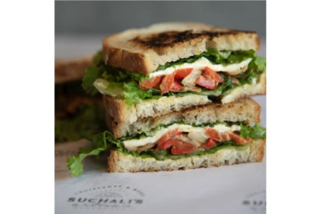 Grilled Vegetable Sourdough Sandwich