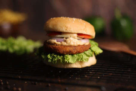 Hambúrguer De Frango Real Temperado