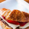 Croissant With Nutella, Strawberry, And Banana