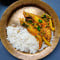 Papda Fish Curry Rice