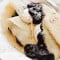 Blueberry Sauce Crepes