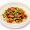 Pork And Green Pepper Stir-Fry With Noddle/Qīng Jiāo Chǎo Ròu Gài Mǎ Fěn