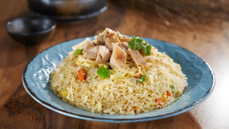 Chicken Stir-Fry With Rice/Jī Ròu Chǎo Fàn