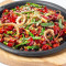 Sizzling Squid With Hot Peppers And Onions/Tiě Bǎn Yóu Yú Xū