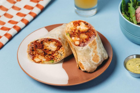 Korean Hot Chicken Burrito