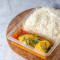 Plain Rice With Aloo Ka Dum( 2 Piece)