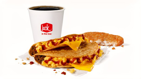 Combinação De Tacos De Café Da Manhã