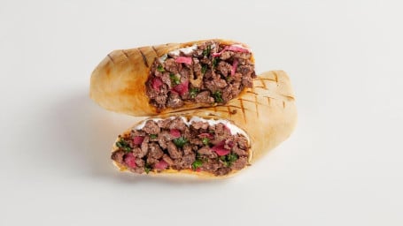 Wrap Shawarma De Cordeiro Com Can Pop