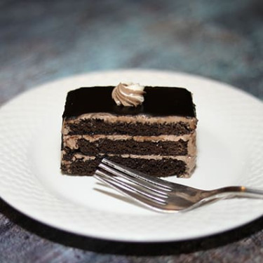 Plain Chocolate Slice