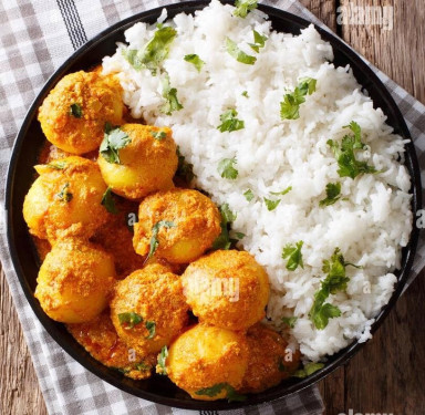 Jeera Rice With Dum Aloo Mini Combo