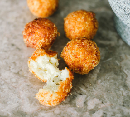 Panko Fried Molten Cheese Balls