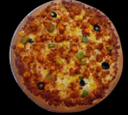 Pizza Paneer Grelhada Picante De Massa Fina (Grande)