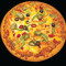 Pizza Exótica De Cinco Especiarias De Massa Fina (Grande)
