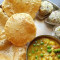 Puri [5pcs] Matar Aloo Sabji