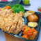 Chicken Cutlets Rice Bowl Bento Box (jī pái fàn