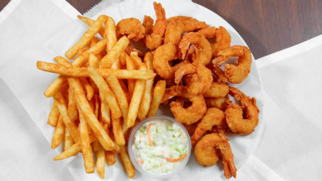 Kids 5 Piece Shrimp With Fries