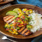 Grilled Fish With Rice Veggies