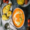 Tomato Soup, Garlic Bread Veggies Combo