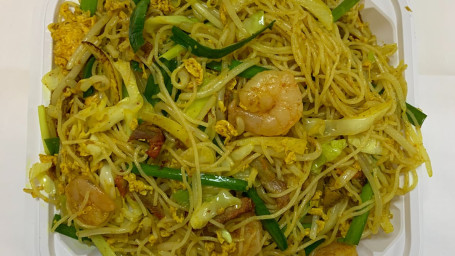 Singapore Style Fried Rice Noodles Xīng Zhōu Chǎo Mǐ Fěn