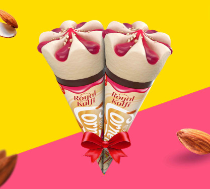 Cornetto Kulfi Ice Cream Cone [105Ml] X 2