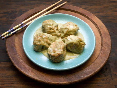 Veg Himalayan Momos In Classic Mint Flavour