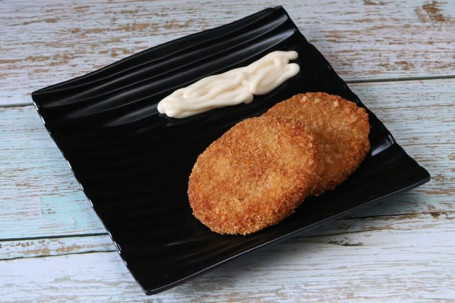Chicken Cutlet With Cheese Sauce (2 Pcs)